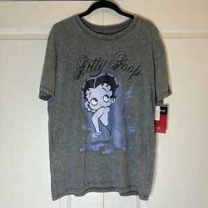 Betty Boop Angel Y2K Style Graphic Tee L NWT‎